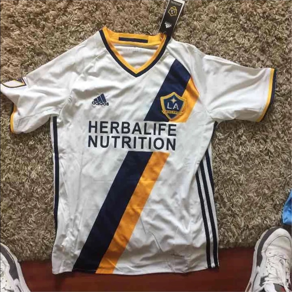 LA Adidas Soccer Jersey size Medium.